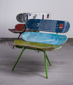 Bruthaus skate snowboard surfboard meubelen furniture